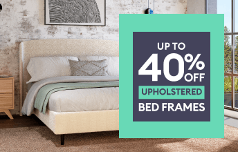 HALF PRICE OFF ALL SLEEPMAKER & UP TO 40% OFF ALL BEDROOM FURNITURE!