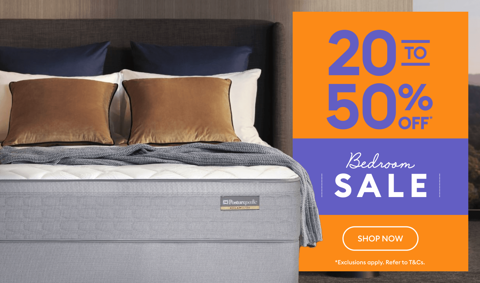 20-50% off Everything Campaign - Ends Sunday | Bedshed