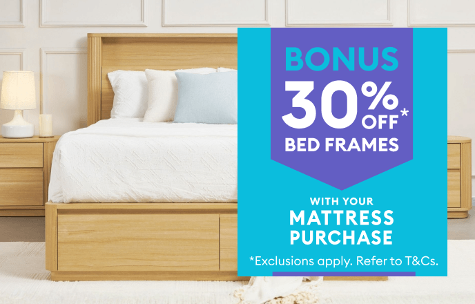 Any Size & 30% Off Bed Frames | Bedshed