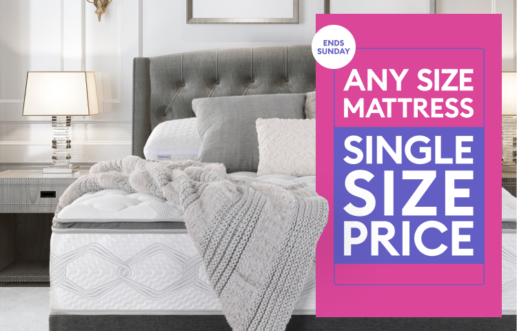Any Size Mattress | Bedshed