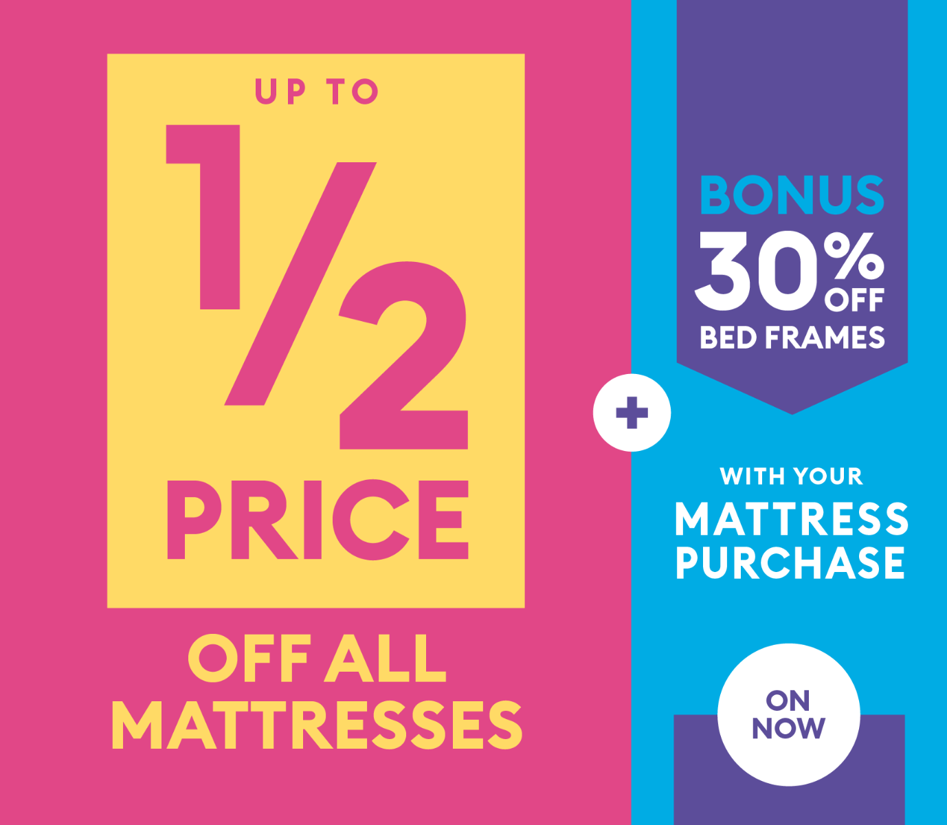 Half Price Mattress Sale