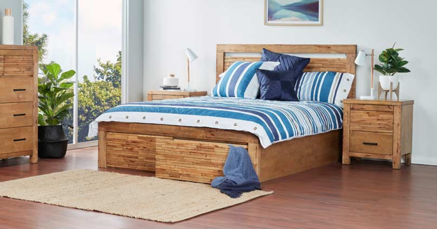 The Dion bed frame