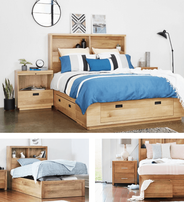 Multi-tasking bedroom furniture