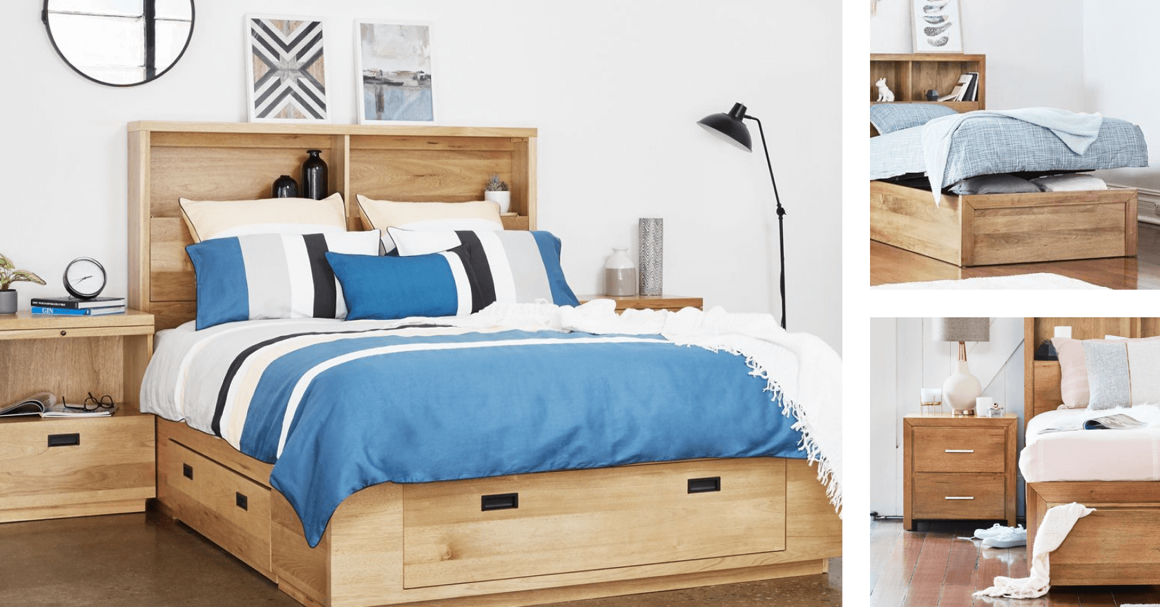 Multi-tasking bedroom furniture