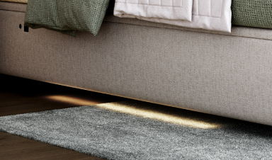 Headboard Tech Shelf