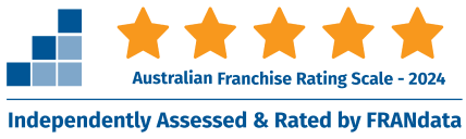Australia Franchise Rating Scale Logo
