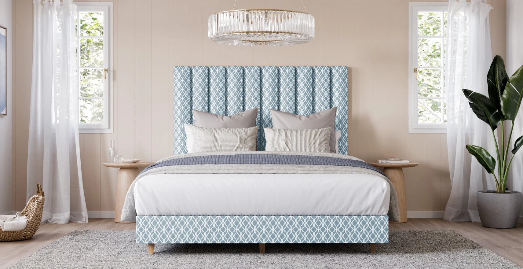 How to add Hamptons style to your bedroom