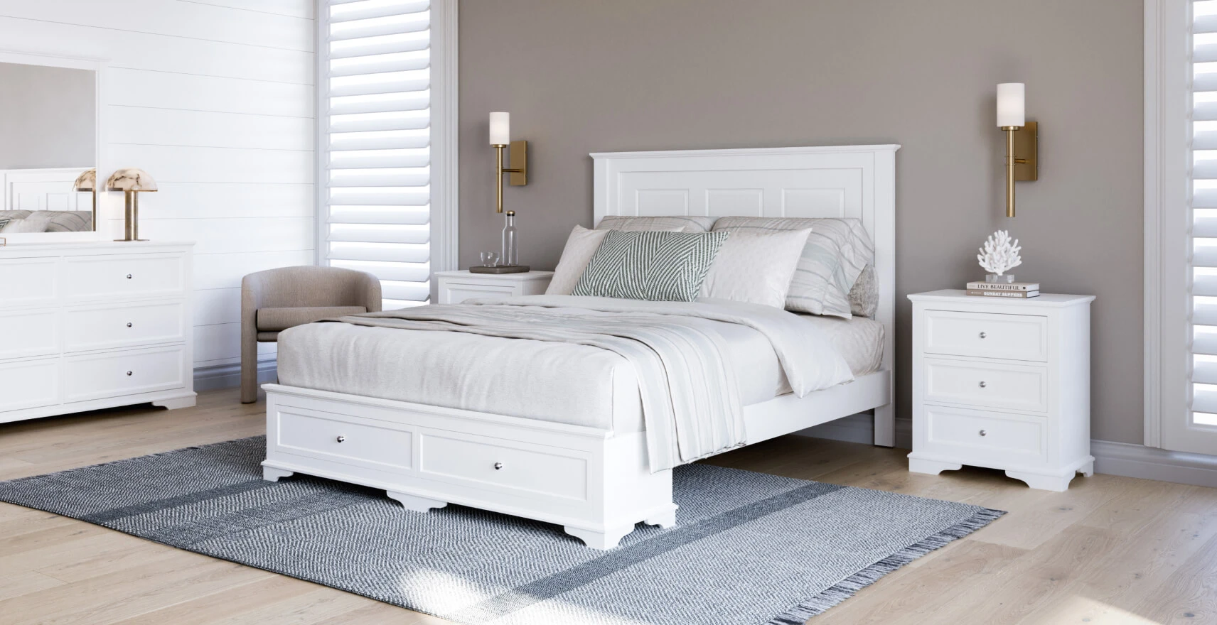 Ocean-themed bedroom ideas