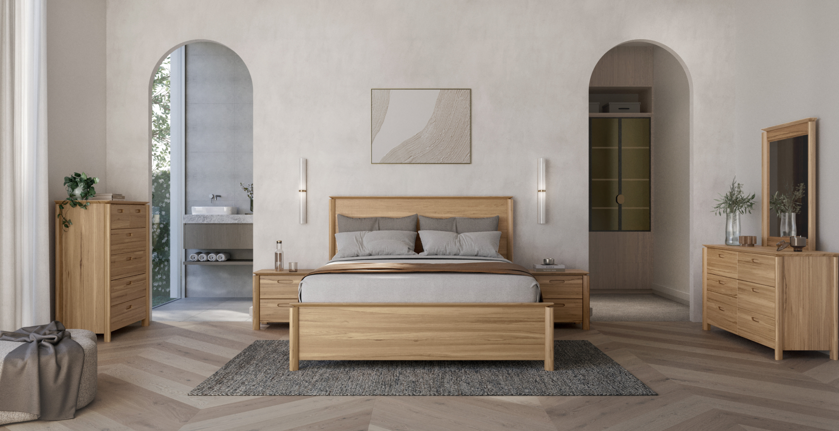 Scandi bedroom ideas