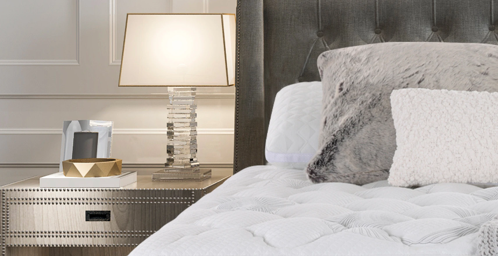 What is a plush mattress?