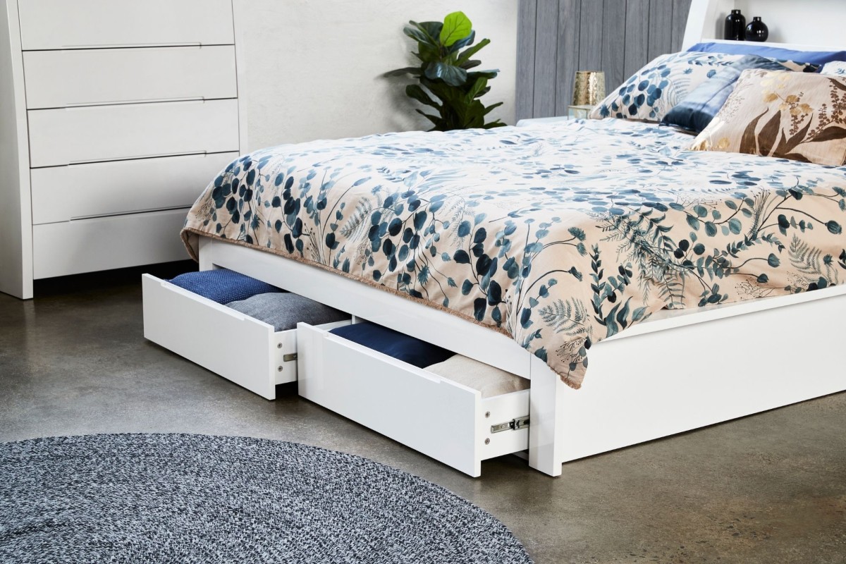 Wellard White Bed Frame Bedshed