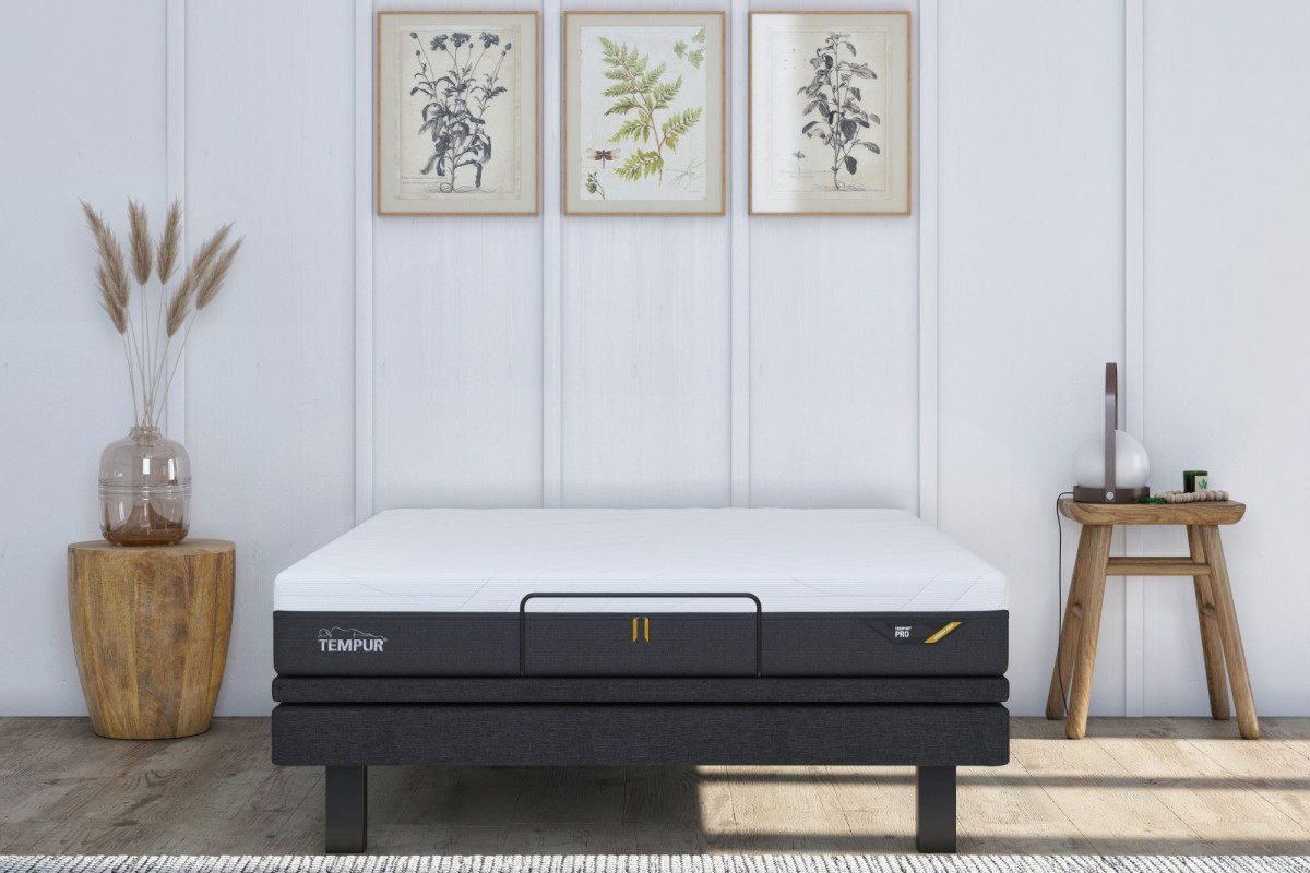 Tempur long single mattress discount