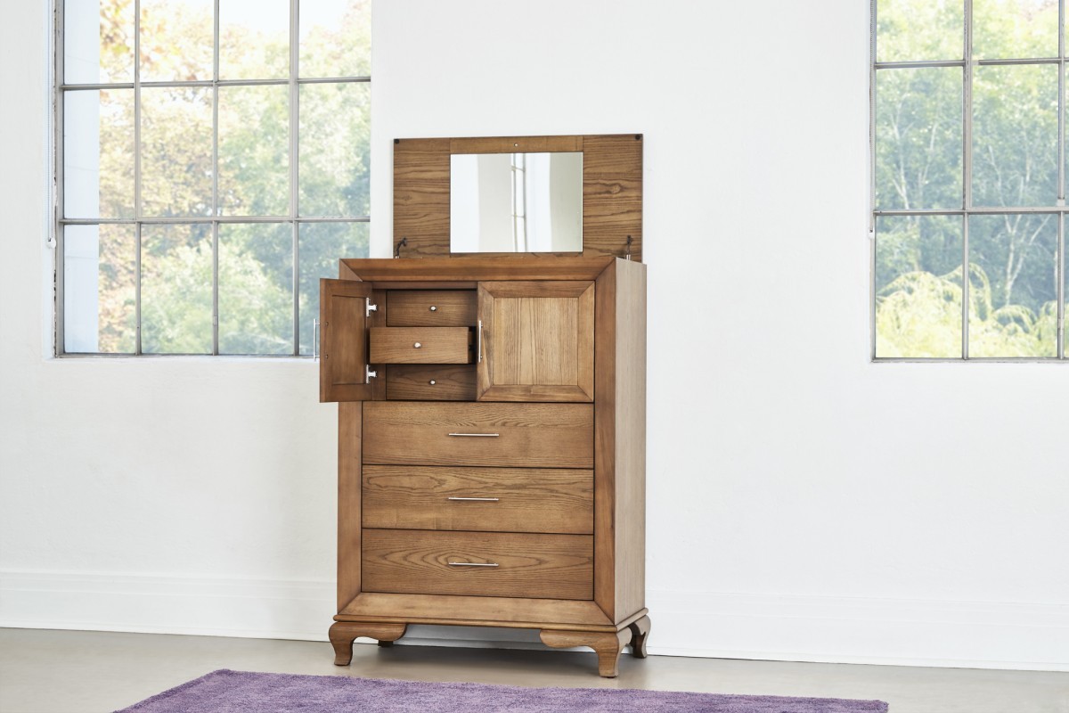 Florence store mirrored drawers