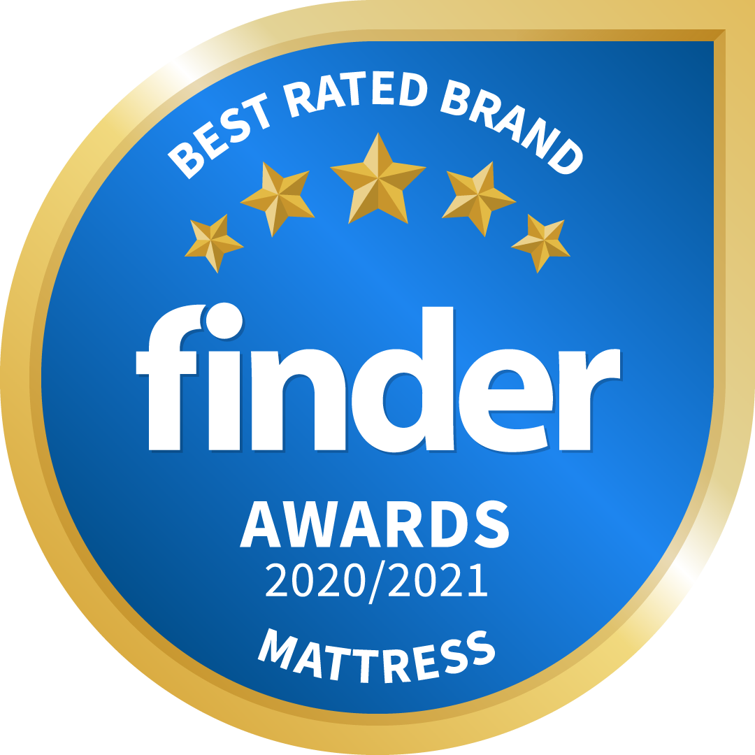 Finder Award for Best Rated Mattress Brand 2021- 2021