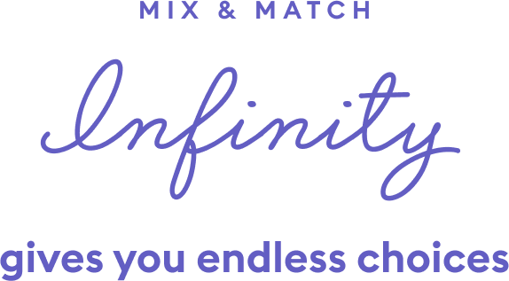 Mix & Match Infinity gives you endless choices - Bedshed