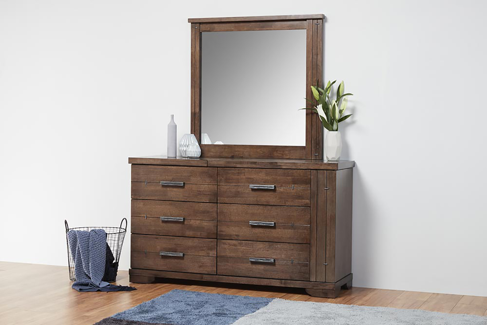 Heywood Dresser (Optional Mirror) Bedshed